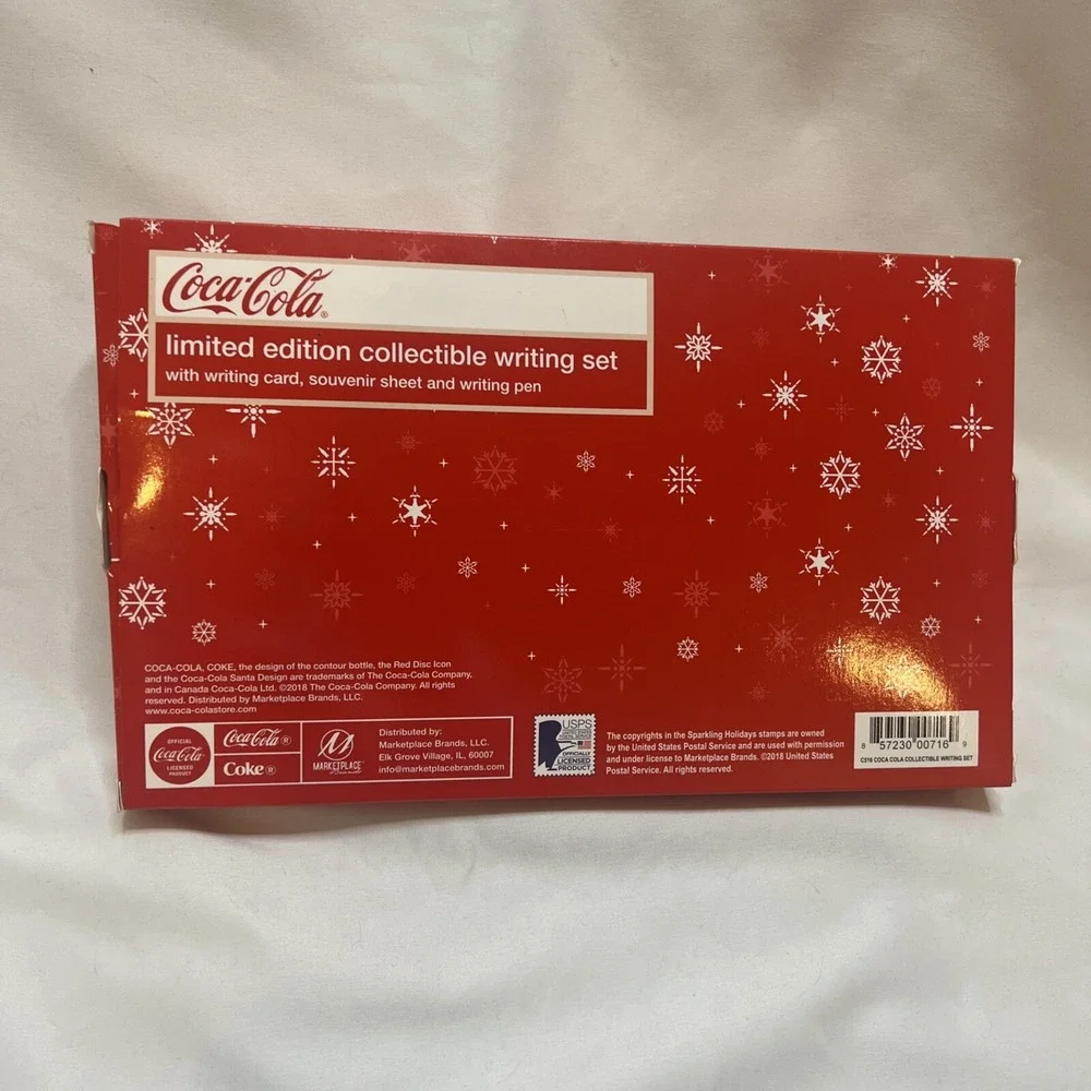 COCA -‎ COLA Limited Edition Collectible Writing Set 2018